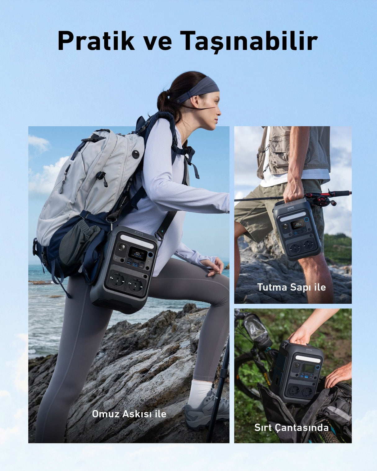 Przenosna Stacja Zasilania Anker Solix C300x 288wh 300w