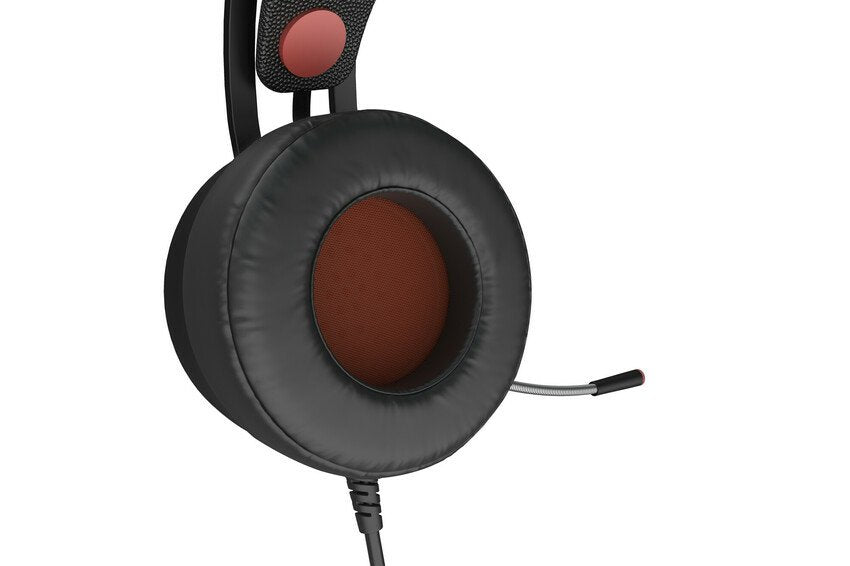 Canyon Interceptor Gh-8a, Gaming Headset 3.5mm Negro Orange