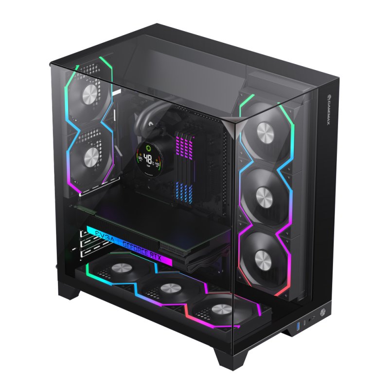 Caja Pc Gamemax Case Infinity Pro Bk Atx