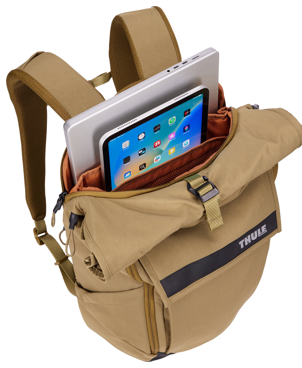 Mochila Thule Paramount Parabp3116 Nutria Informal Caqui Nylon, Poliéster