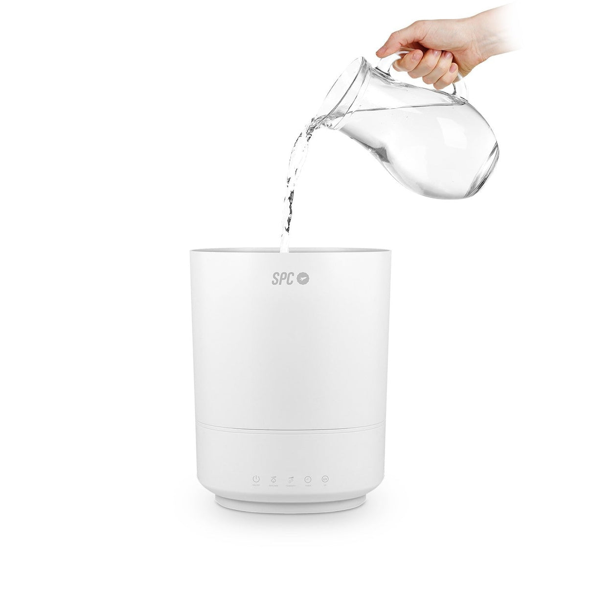 EAN 8436542859608 - SPC Evande humidificador Ultrasónica 4,5 L Blanco 30 W imagen 4