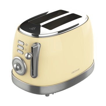 Tostador Cecotec Toast&Taste 800 Vintage Light 850w Amarillo Claro