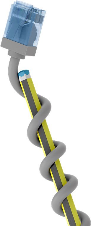 Goobay Cat 6a-0025 U Utp Slim Lszh-Tpe Gris 0.25m