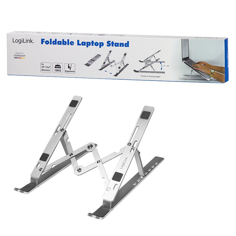 Logilink Aa0134 Soporte Para Ordenador Portátil 40,6 Cm (16") Plata