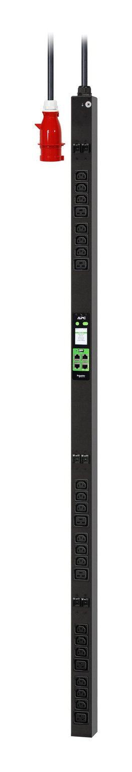 Apc Easypdu Epdu2232m Unidad De Distribución De Potencia (Montaje En Bastidor) Medido Ca 400 V 22 Kw 22080 Va Trifásico Ethernet 10/100/1000 Serial Usb Input: Iec 60309 3p+N+E Conectores De Salida: 24 (18 X Iec 60320 C13 6 X Iec 60320