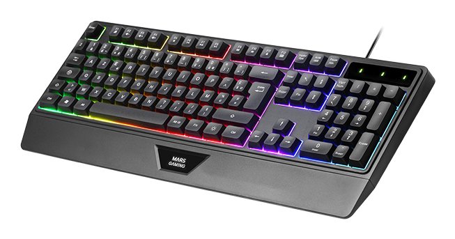 EAN 8435693108382 - Mars Gaming MCP124PRO teclado Ratón incluido Juego USB QWERTY imagen 3