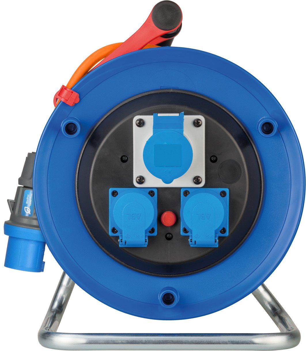 EAN 4007123673919 - Brennenstuhl 1182690100 base múltiple 25 m 3 salidas AC Exterior Azul, Naranja imagen 2