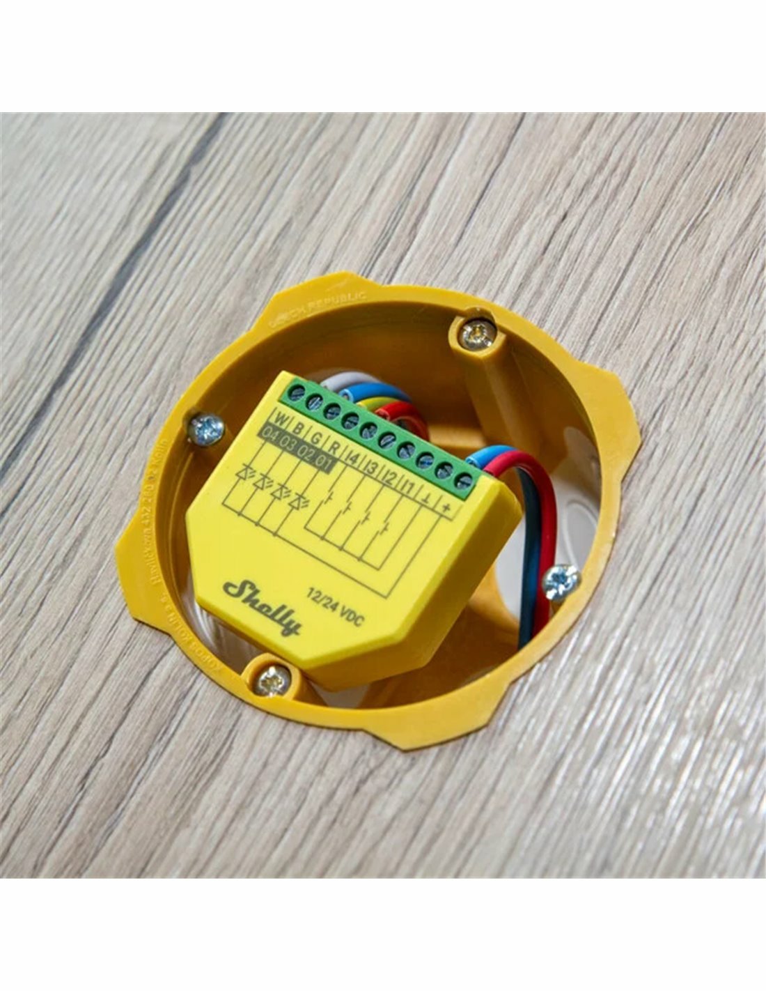 Shelly · Unterputz · \"Plus Rgbw Pm\" · Led Lichtcontroller · Wlan · Bt