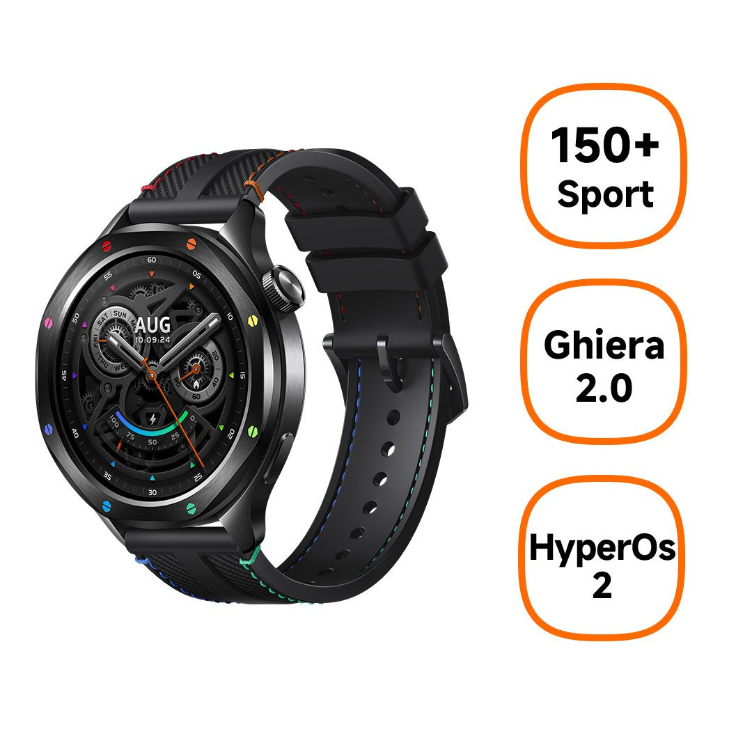 EAN 6941812711668 - Xiaomi Watch S4 rainbow 3,63 cm (1.43") AMOLED 47.3 mm Digital 466 x 466 Pixeles Pantalla táctil Negro, M imagen 2