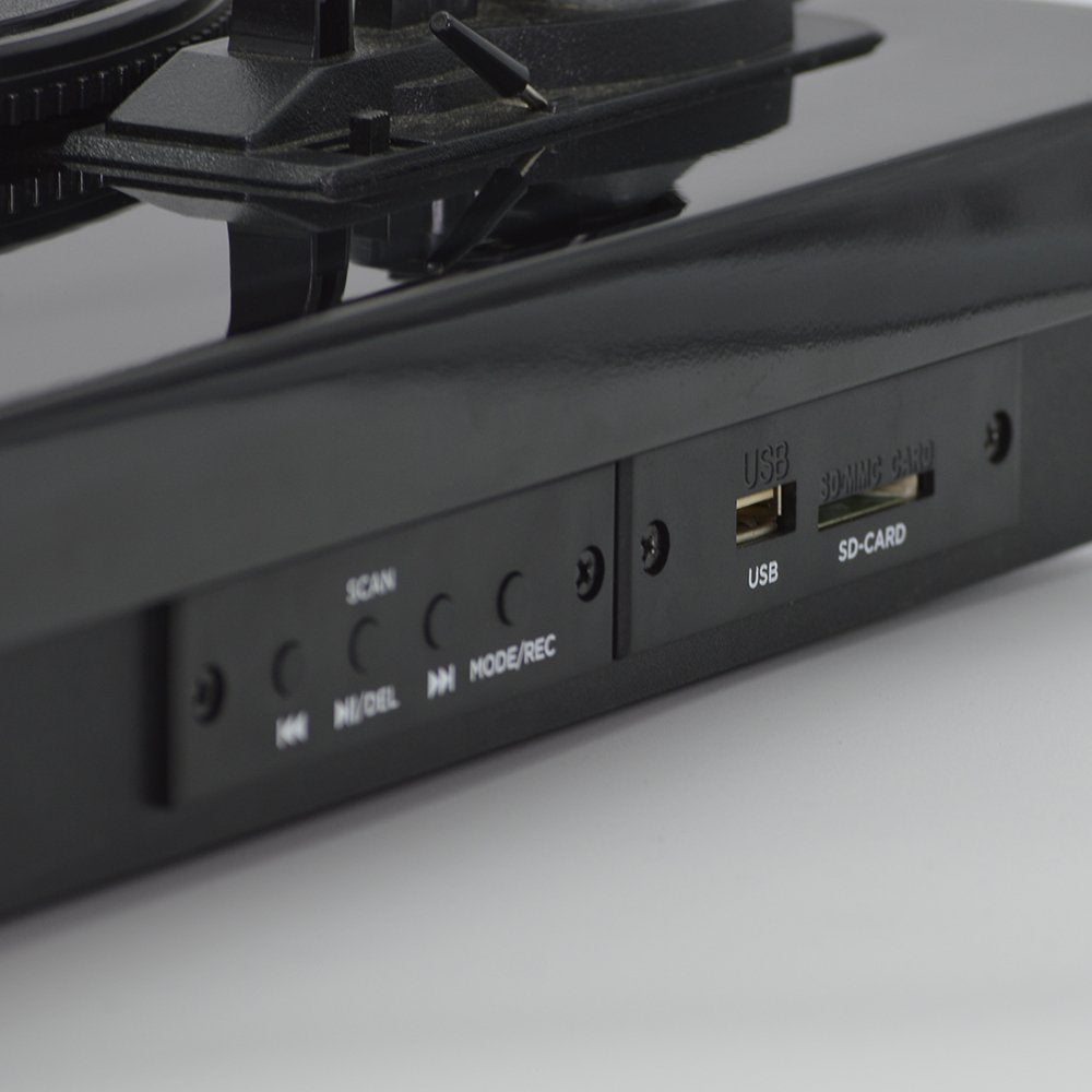 Tocadiscos Aiwa Gbtur-120bkmkii Bluetooth Radio Fm Conversor A Mp3