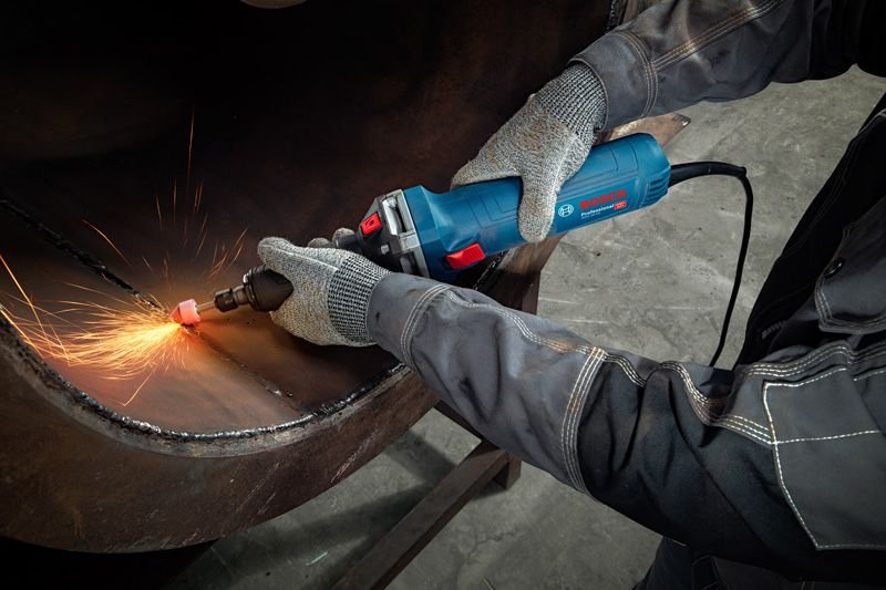 EAN 4053423237399 - Bosch GGS 30 LS Geradeschleifer Lijadora plana 33000 RPM Negro, Azul 750 W imagen 5