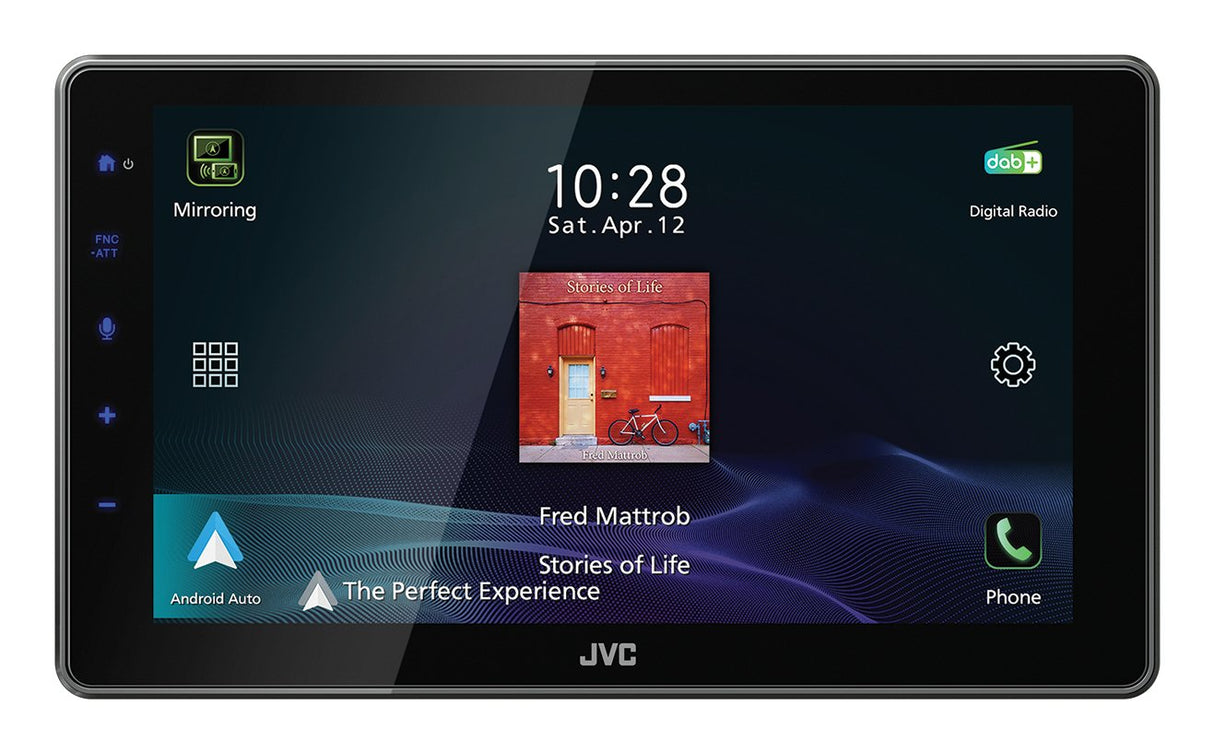 Jvc Kw-Z900dbw Dab Bt 9'' 1din Wifi Carplay Androidauto