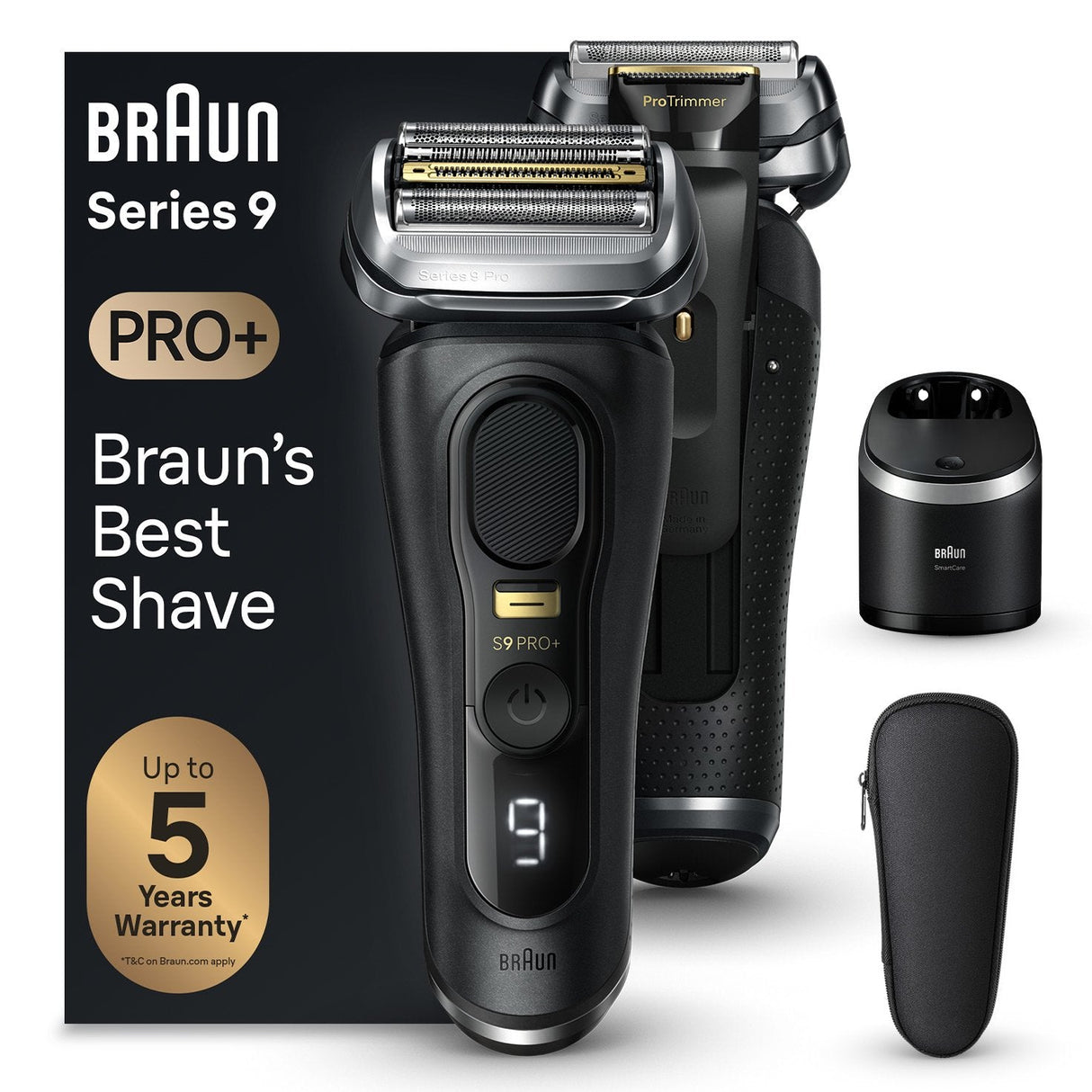EAN 7500435218214 - Braun Series 9 Pro+ 9560cc Recortadora Negro imagen 1