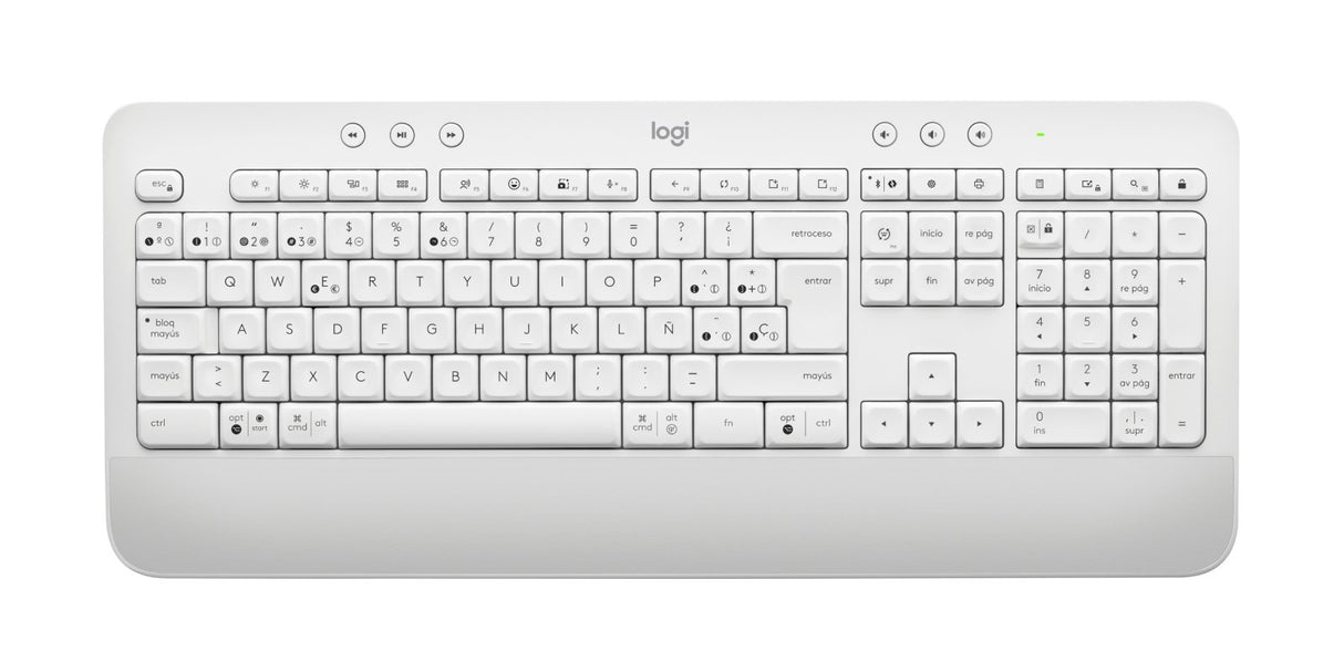 EAN 97855179692 - Logitech 920-011019 teclado Ratón incluido Oficina Bluetooth QWERTY Español Blanco imagen 3