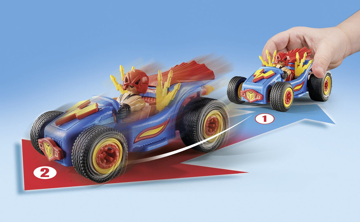 Playmobil 71632 Funstars Racing Luchador Juguete De Construcción 71632