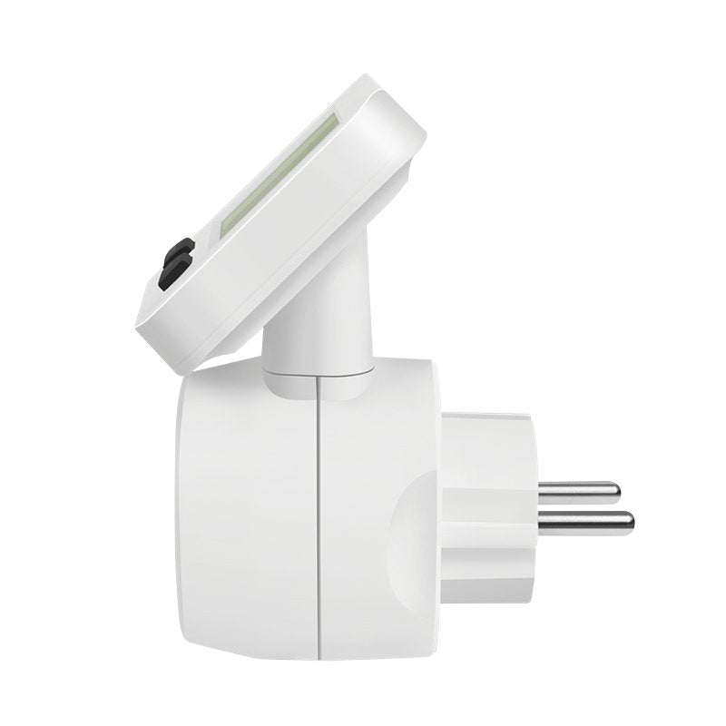 Medidor De Comes Energéticos Logilink, Pantalla Giratoria 180°, Blanco