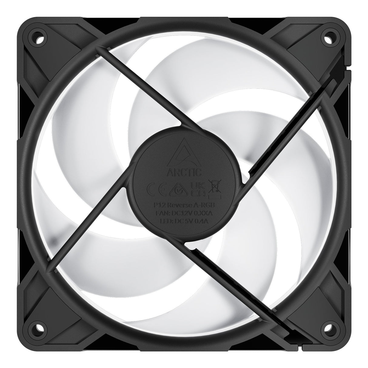 EAN 4895265000720 - ARCTIC Freezer P12 Pro Reverse A-RGB - 3 Pack Carcasa del ordenador Ventilador 12 cm Negro 3 pieza(s) imagen 6