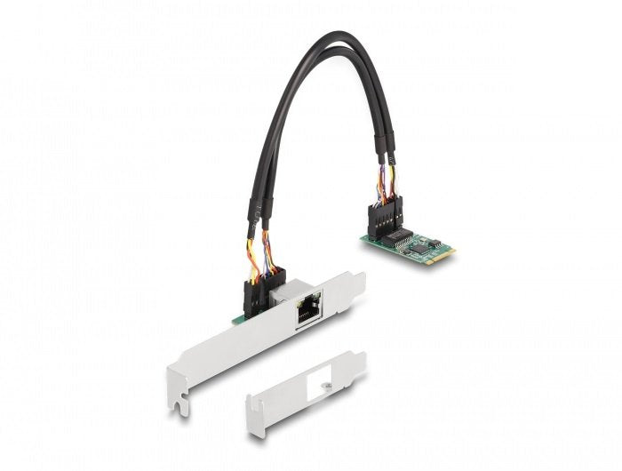 Delock Convertidor M.2 Key B+M 1 X Rj45 2,5 Gigabit Lan