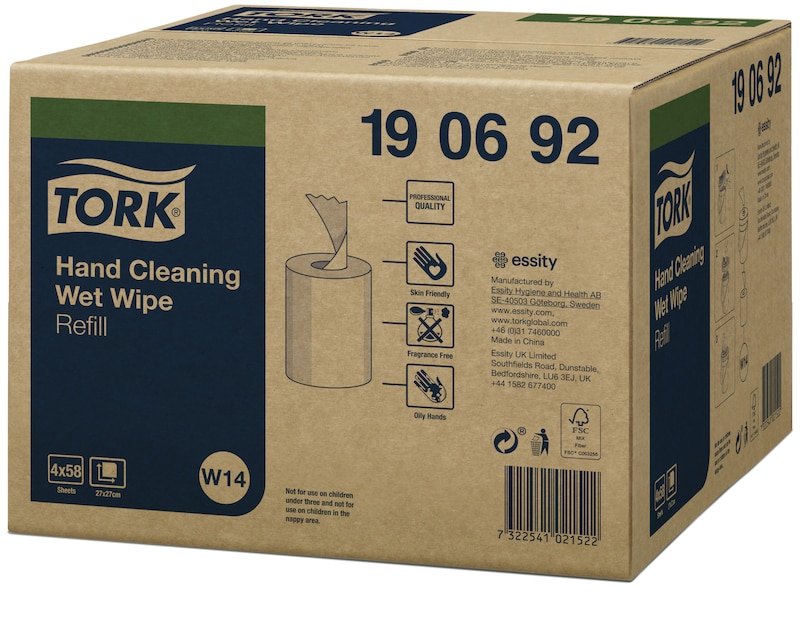 Tork 190692 Handreinigungstücher 58 Ud.