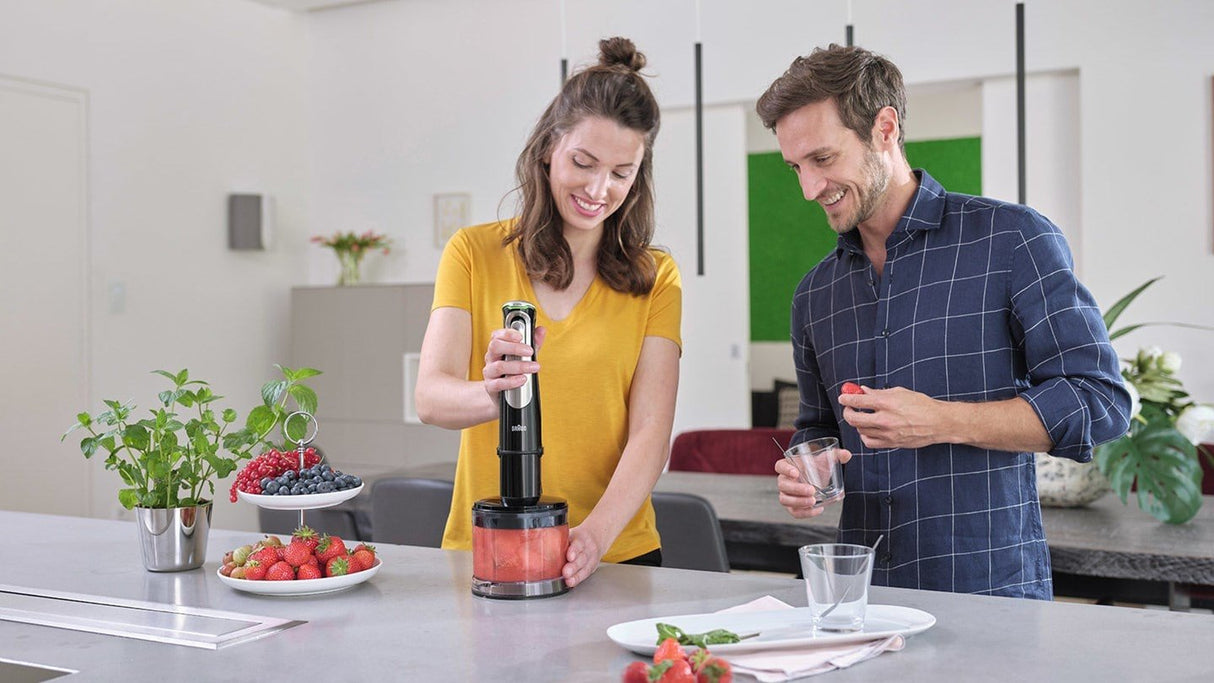 EAN 8021098774996 - Braun MultiQuick 9 MQ 9135XI 0,6 L Batidora de inmersión 1200 W Negro, Acero inoxidable imagen 7