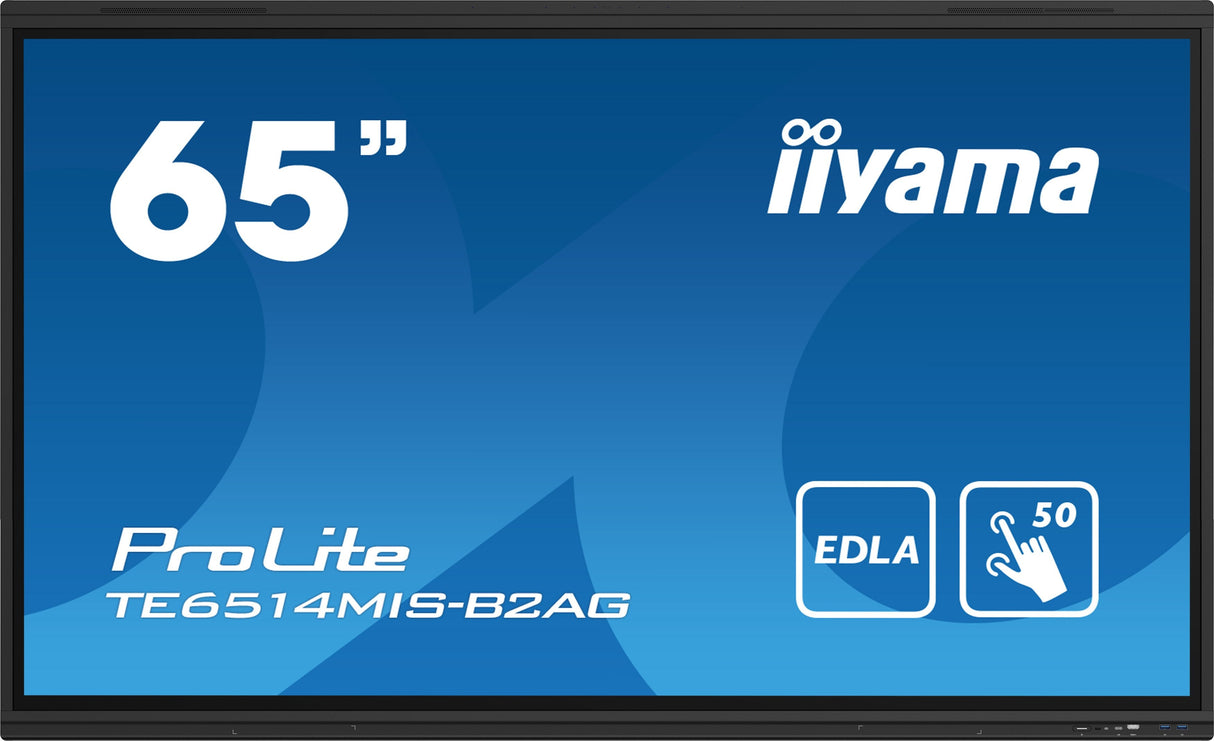 EAN 4948570124022 - iiyama PROLITE TE6514MIS-B2AG Pantalla plana para señalización digital 165,1 cm (65") LCD Wifi 435 cd / m imagen 1
