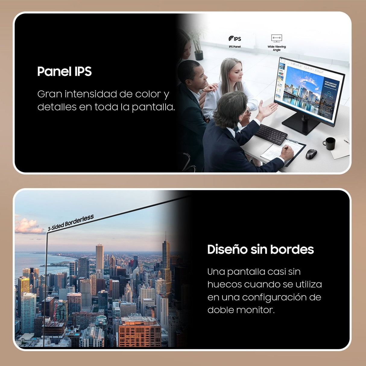 Monitor Samsung 24" Ls24d304gauxen Fhd 100hz Ips