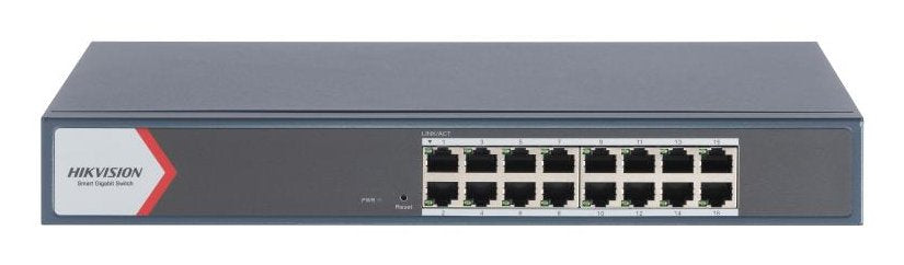 Switch Gigabit 16 Puertos Inteligente Administrado Hikvision