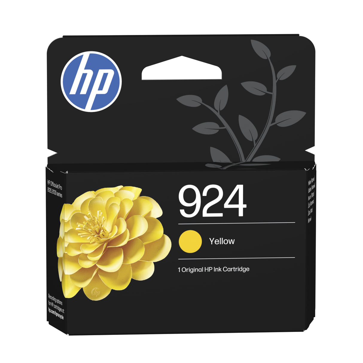 EAN 197192363232 - HP 924 Yellow Original Ink Cartridge cartucho de tinta 1 pieza(s) Rendimiento estándar imagen 1