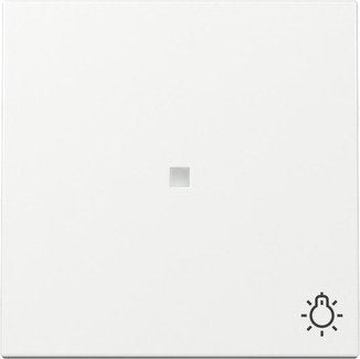 Gira 367403 Tecla Basculante Kontrollf. + Symb. Luz System 55 Blanco Puro