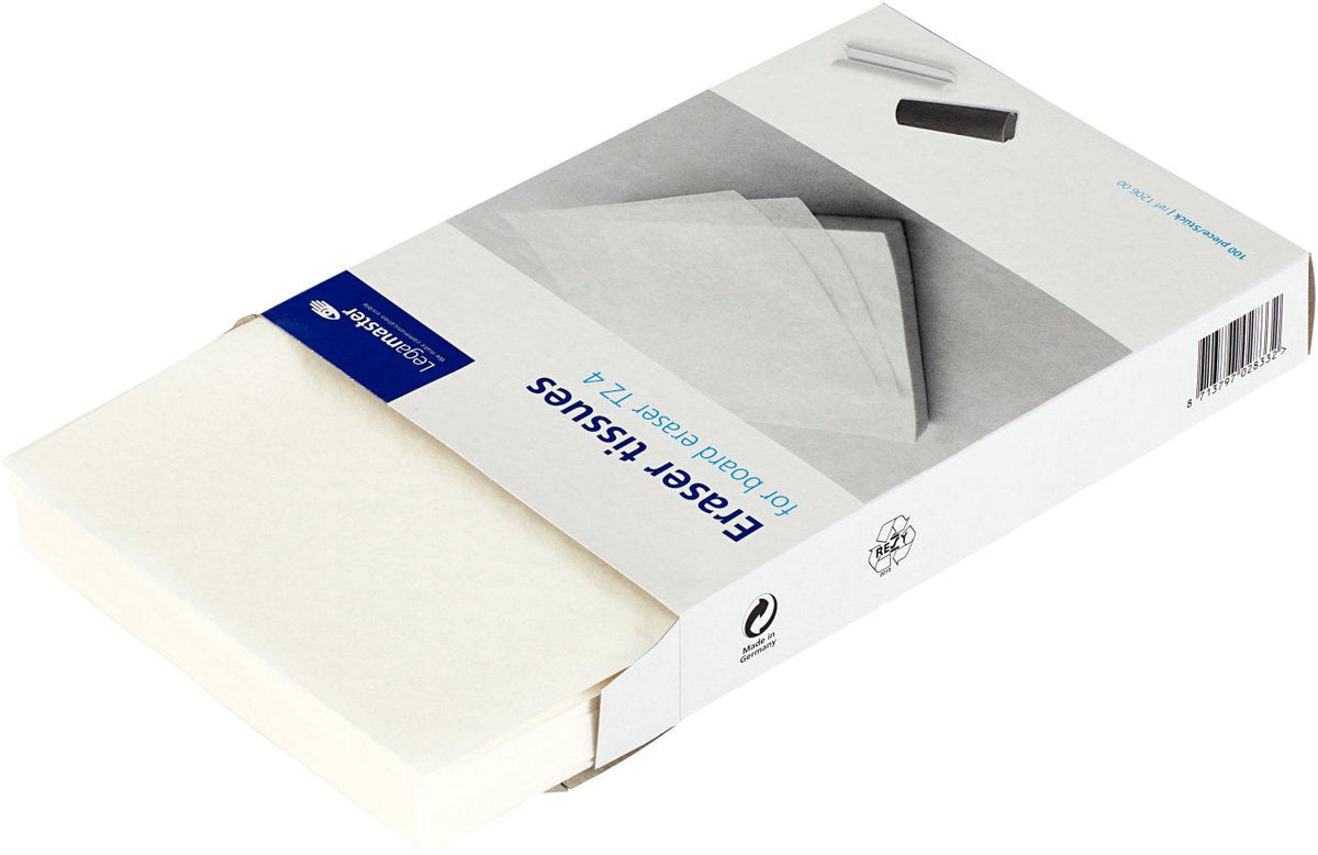 Legamaster Löschpapier Para Tafellöscher - 100 Unidades