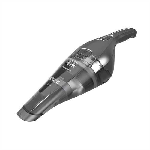 EAN 5035048698112 - Black & Decker NVC220WC-QW aspiradora de mano Cromo, Titanio, Transparente Sin bolsa imagen 1