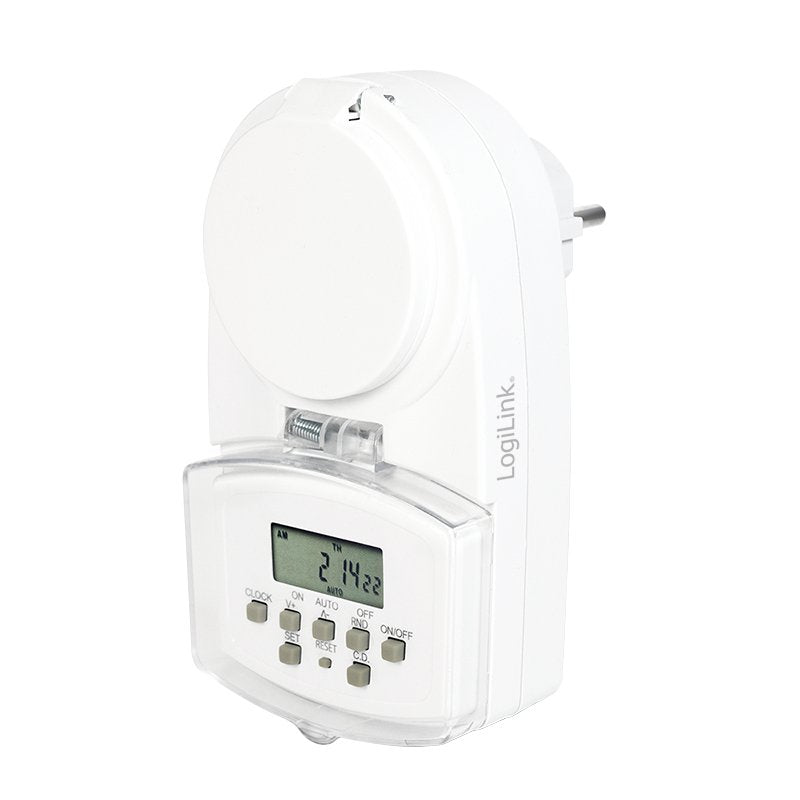 EAN 4052792054538 - LogiLink ET0008 contador eléctrico Blanco Programador eléctrico diario/semanal imagen 2