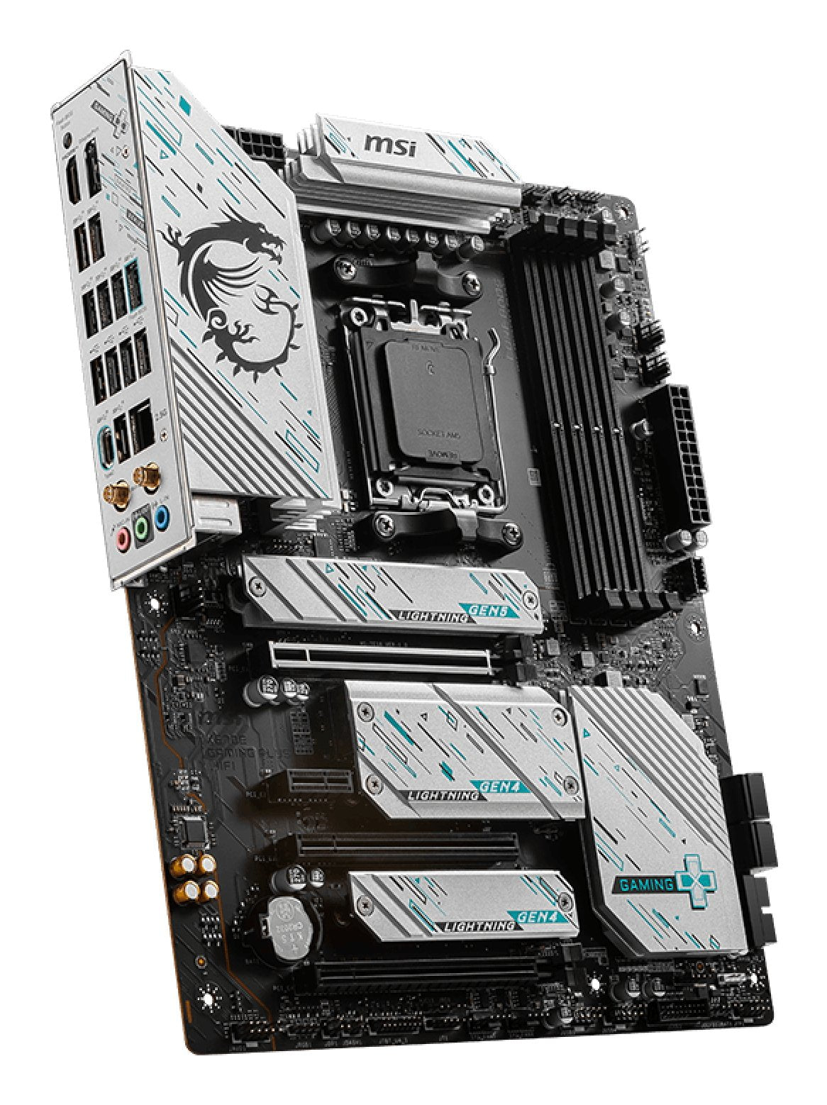 EAN 4711377162913 - MSI X670E GAMING PLUS WIFI placa base AMD X670 Zócalo AM5 ATX imagen 4