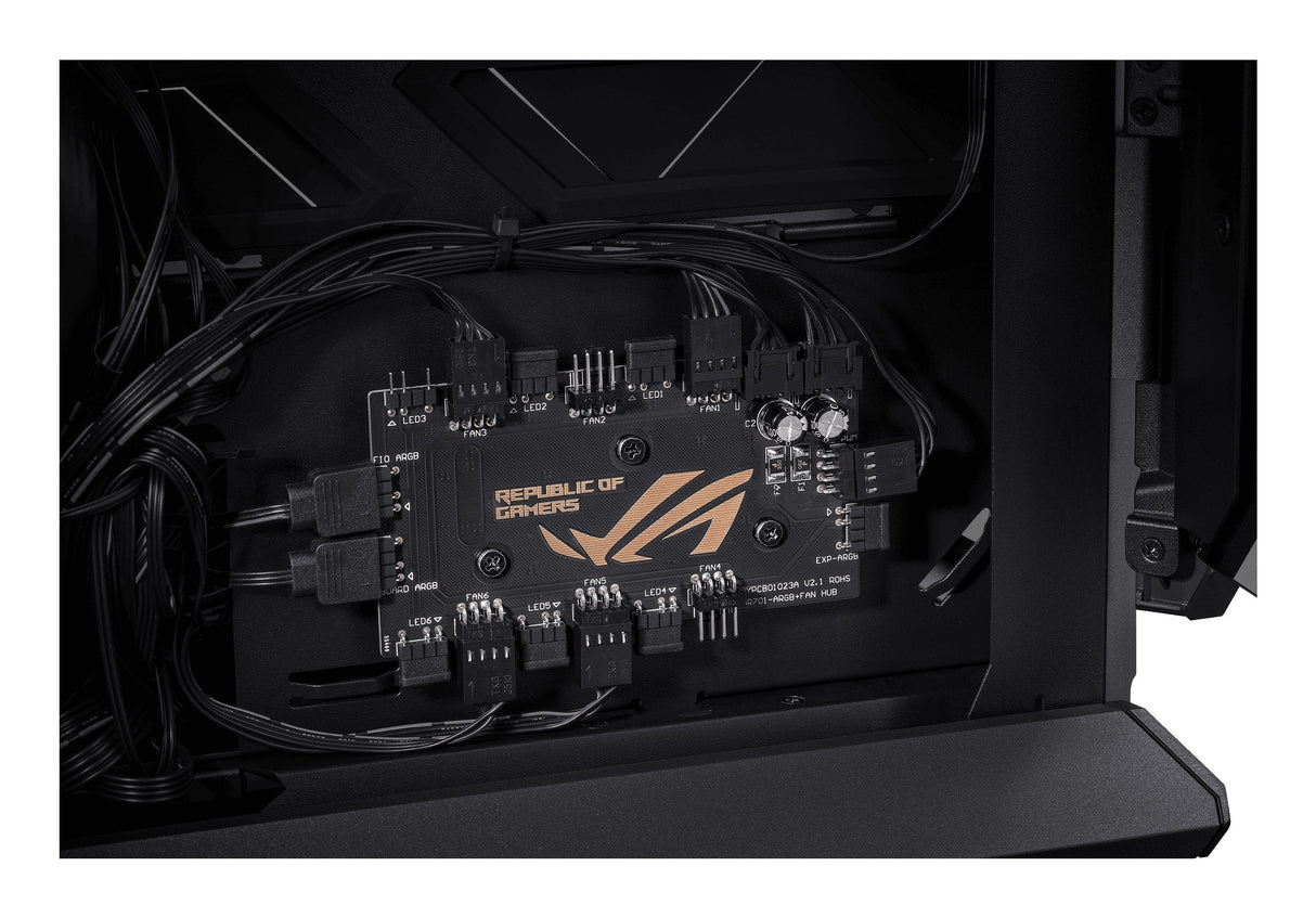 EAN 4711387483749 - ASUS ROG Hyperion GR701 BTF Edition Torre Negro, Transparente imagen 24