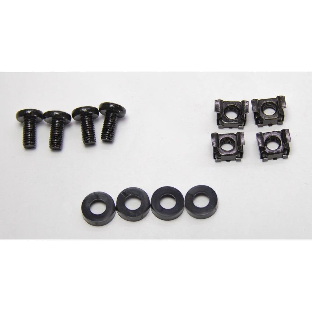Inter-Tech 19" Placa Ciega, Negro 3he, Geschraubt