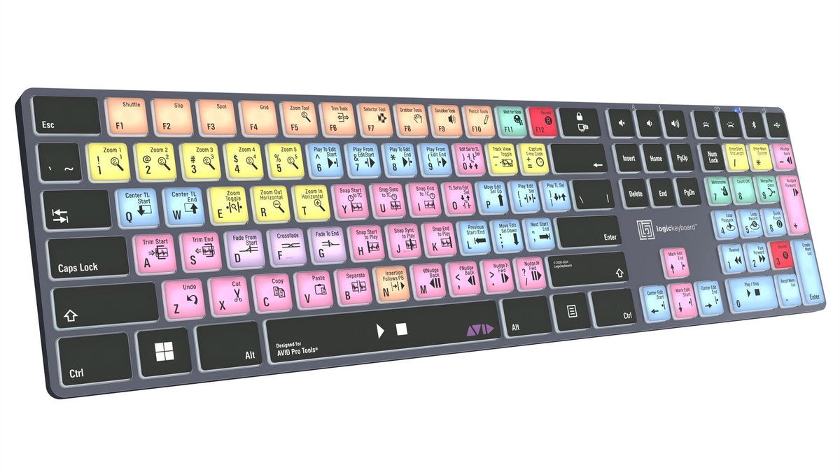 Logickeyboard Avid Pro Tools Titan Uk (Pc)