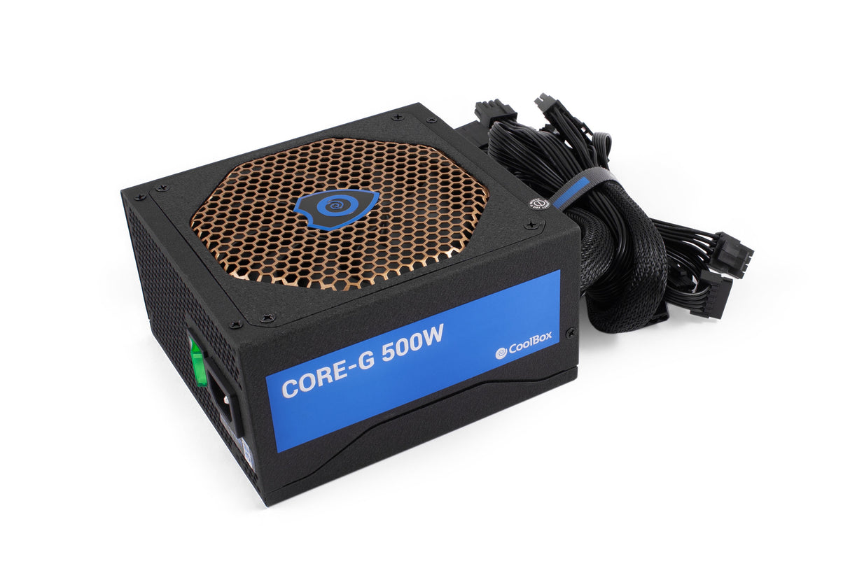 EAN 8436556143724 - CoolBox GM-500G unidad de fuente de alimentación 20+4 pin ATX Negro imagen 2