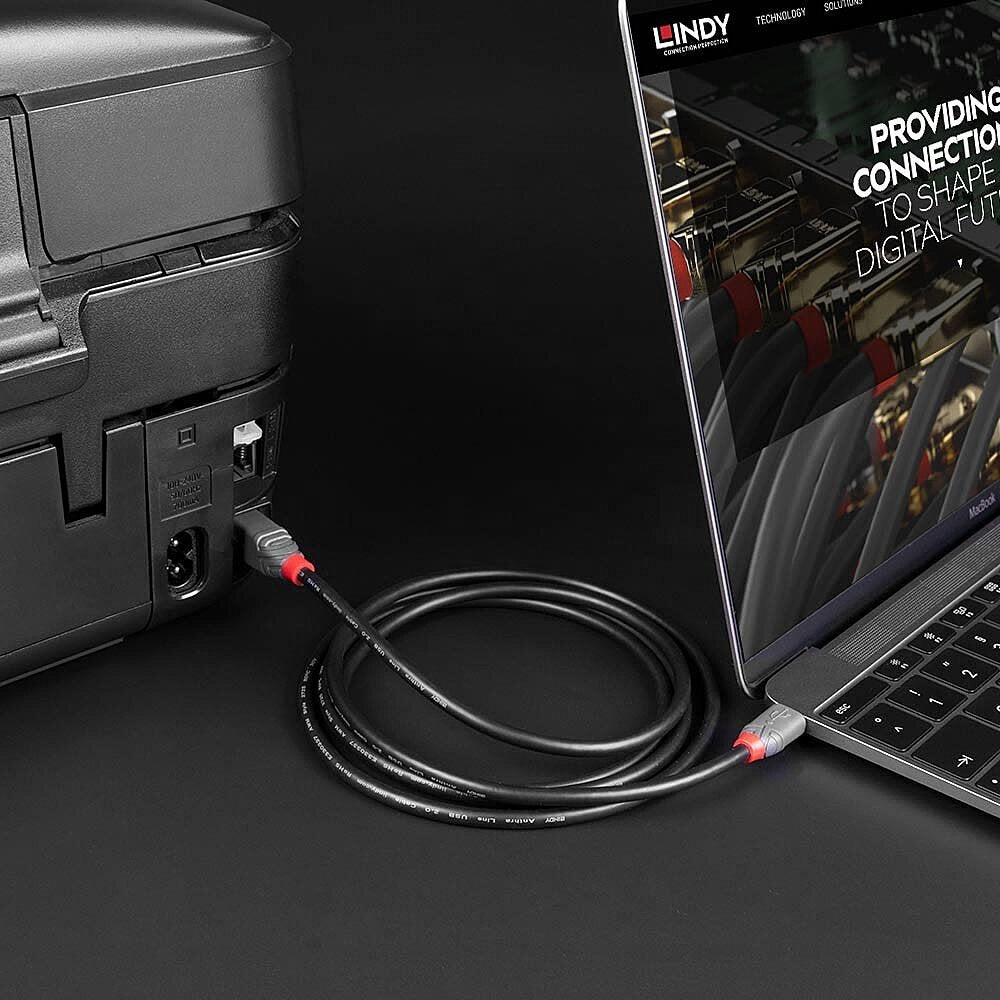 EAN 4002888369404 - Lindy 36940 cable USB USB 2.0 0,5 m USB C USB B Negro imagen 5
