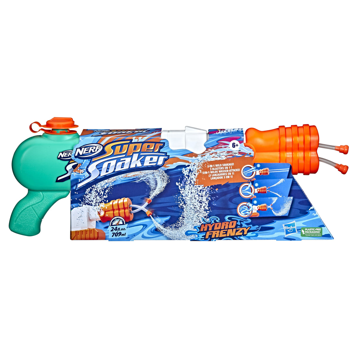 Nerf Pistola De Agua Super Soaker Hydro Frenzy