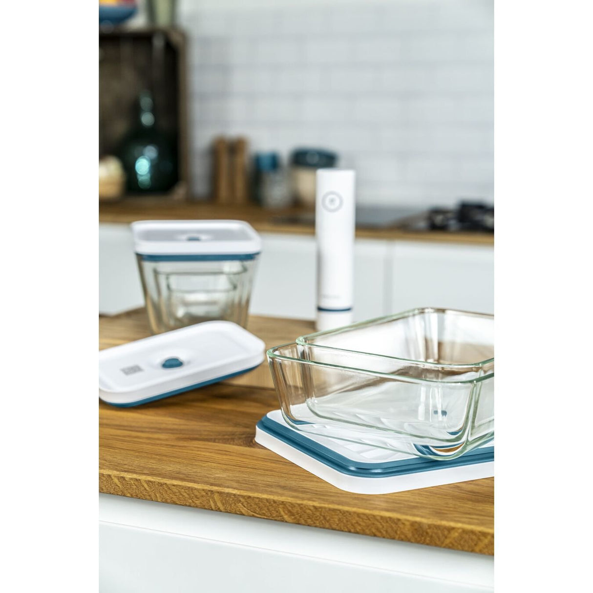 EAN 4009839546105 - ZWILLING Fresh & Save Rectangular Contenedor 2,2 L Transparente, Blanco 1 pieza(s) imagen 11