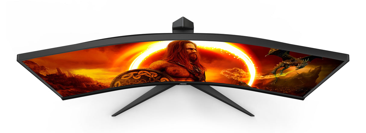 EAN 4038986111331 - AOC G2 CU34G2XP pantalla para PC 86,4 cm (34") 3440 x 1440 Pixeles UltraWide Quad HD LED Negro, Rojo imagen 6