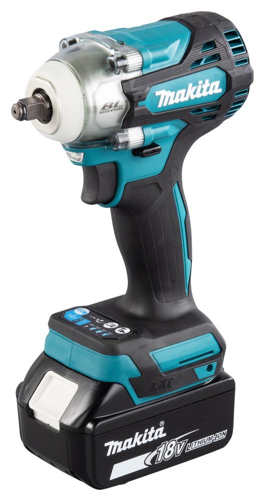 Llave De Impacto Inalámbrica Makita Dtw302z, 18 Voltios Azul/Negro, Sin Batería Ni Cargador Dtw302z