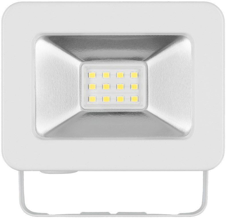 Proyector De Exterior Led, 10w 850lm, Luz Blanca Neutra (4000 K) Y Prensaestopas M16, Apto Para Exteriores (Ip65)