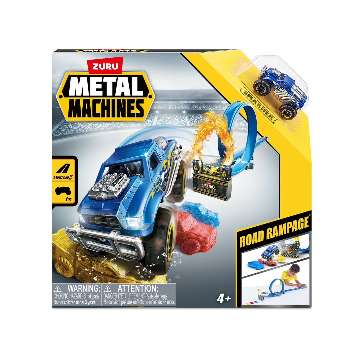 S001-Zuru Metal Machines -Playset-Series 1 Road