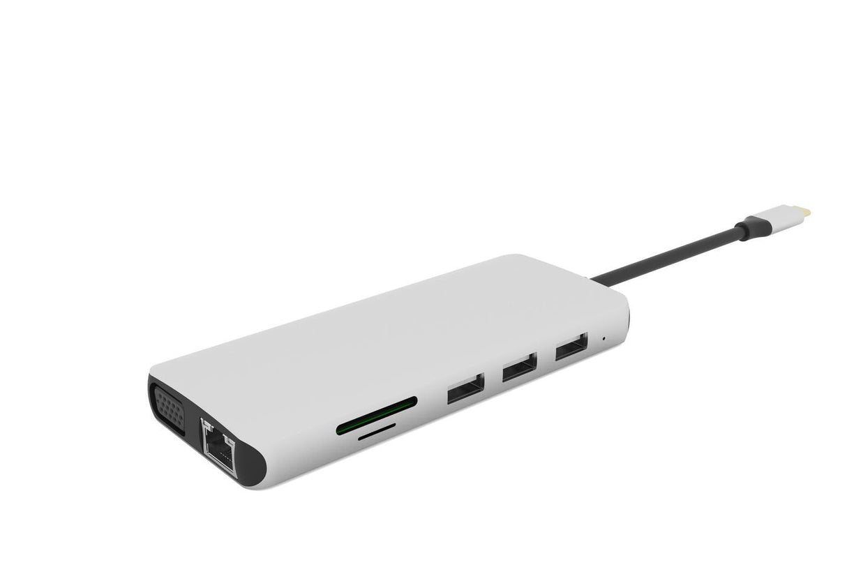Estuff Usb-C Single Usb-C Dock Usb 3.2 Gen 1 (3.1 Gen 1) Type-C 5000 Mbit/S Gris