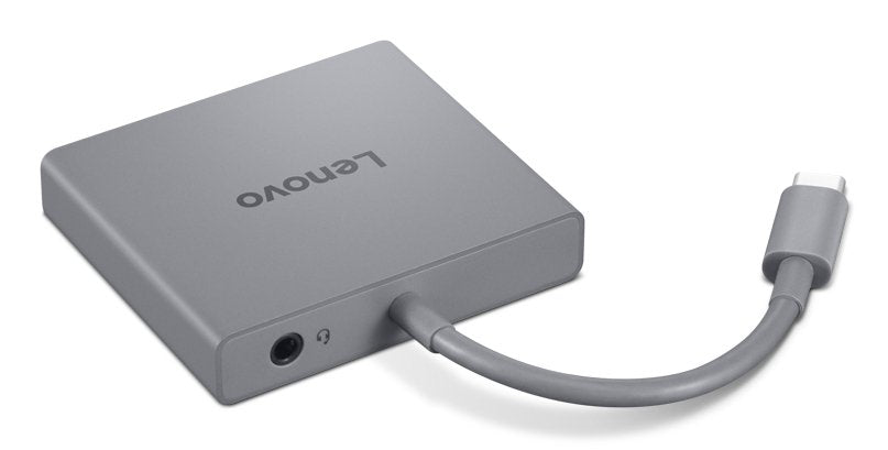 Lenovo Gx91r64790 Base Para Portátil Y Replicador De Puertos Alámbrico Usb 3.2 Gen 1 (3.1 Gen 1) Type-C Gris