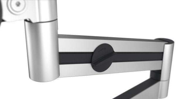 Durable 508323 Soporte De Mesa Para Pantalla Plana 96,5 Cm (38") Abrazadera Plata