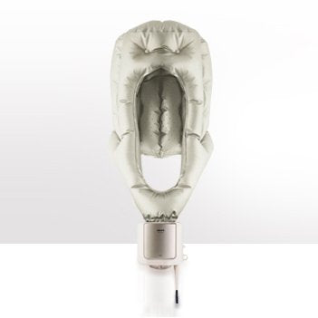 Krups Cf 6000 Secador Blanco 600 W Termoplástico, Con Agujero En La Empuñadura Para Colgar, 600 W, 230 V, 50 Hz