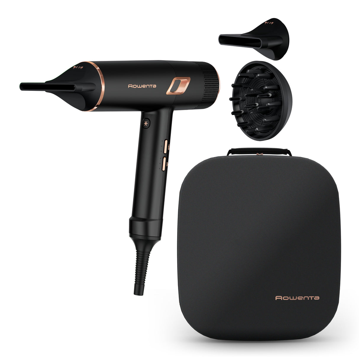 EAN 3121040082867 - Rowenta Ultimate Experience CV9920F3 secador 2000 W Negro, Cobre imagen 1