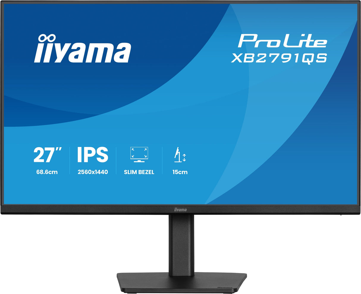 Monitor Iiyama 27" Ips, 4-Side Slim Bezel 2560x1440 75hz